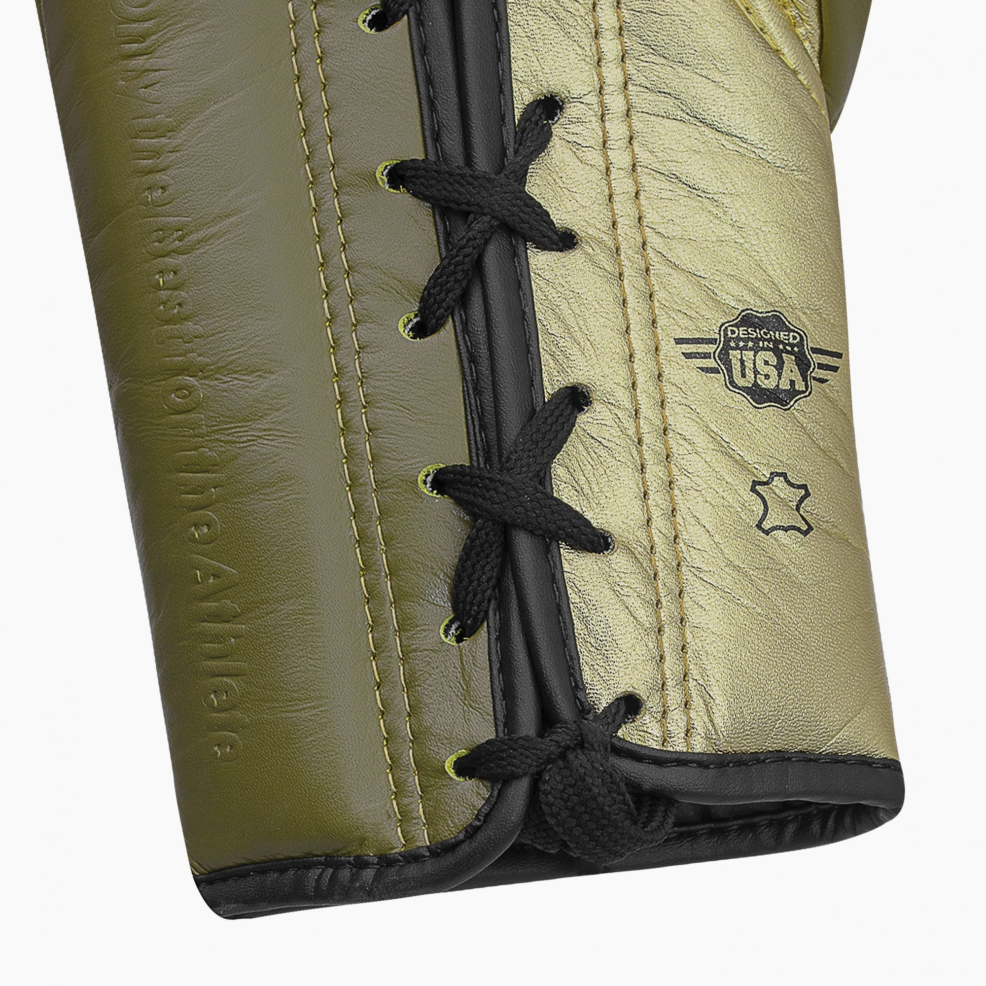 Close-up of boxing glove, limited edition adiSPEED 500 PRO.