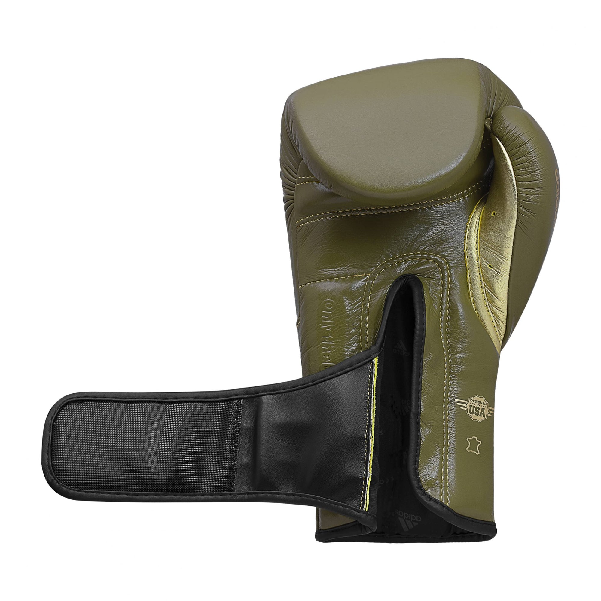 Green boxing glove with black strap for adiSPEED 501 PRO.