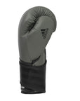 Boxing glove with black band, Grey/Black, 10 oz.