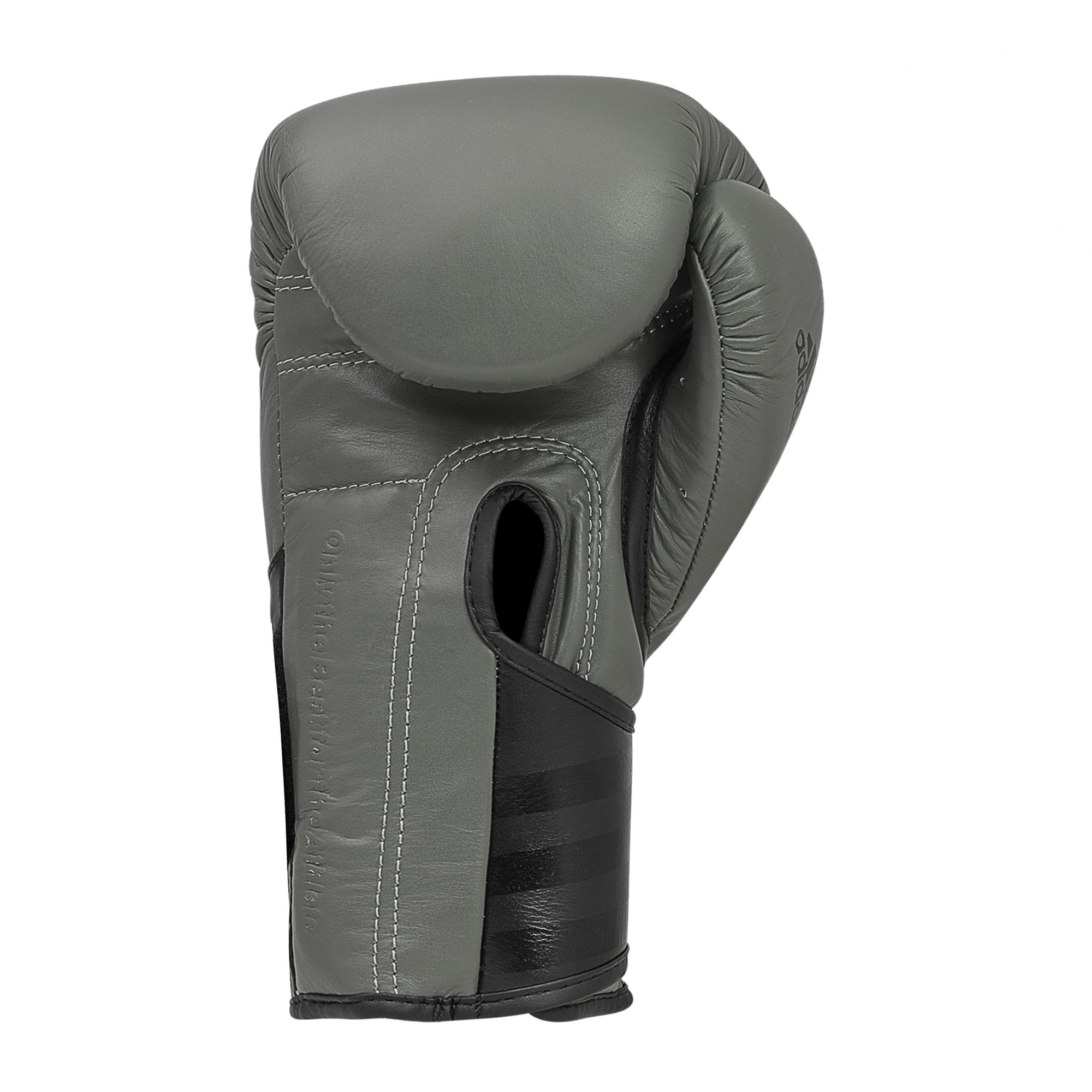 Black and grey boxing glove from limited edition adiSPEED 501 PRO.