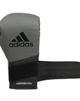 Boxing glove with black strap, part of limited edition adiSPEED 501 PRO.