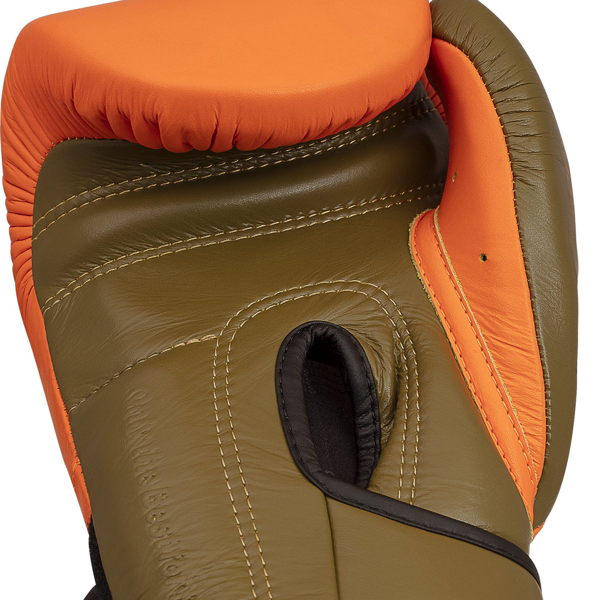 Close-up of a boxing glove for adiSPEED 501 PRO.