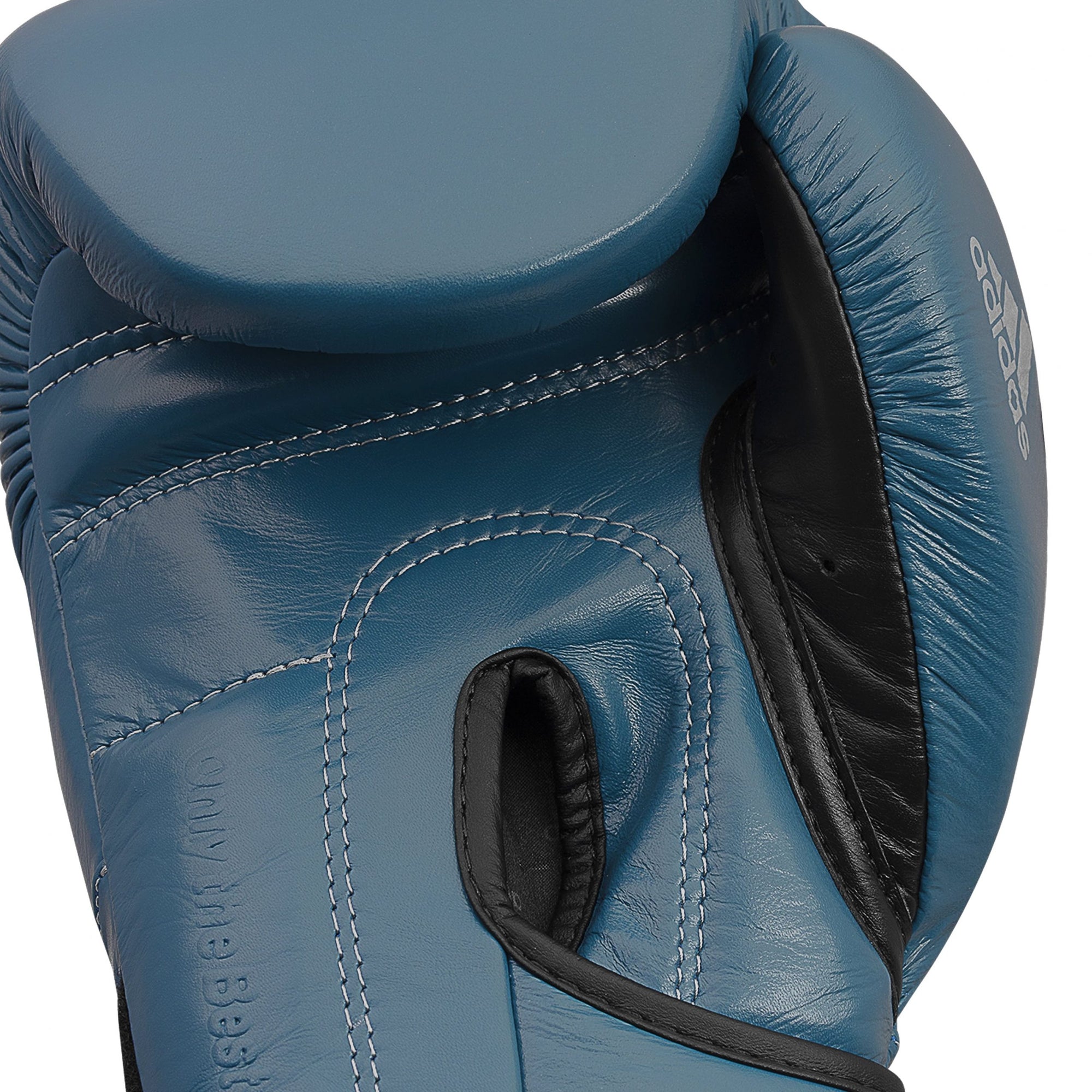 Blue boxing glove, limited edition adiSPEED 501.