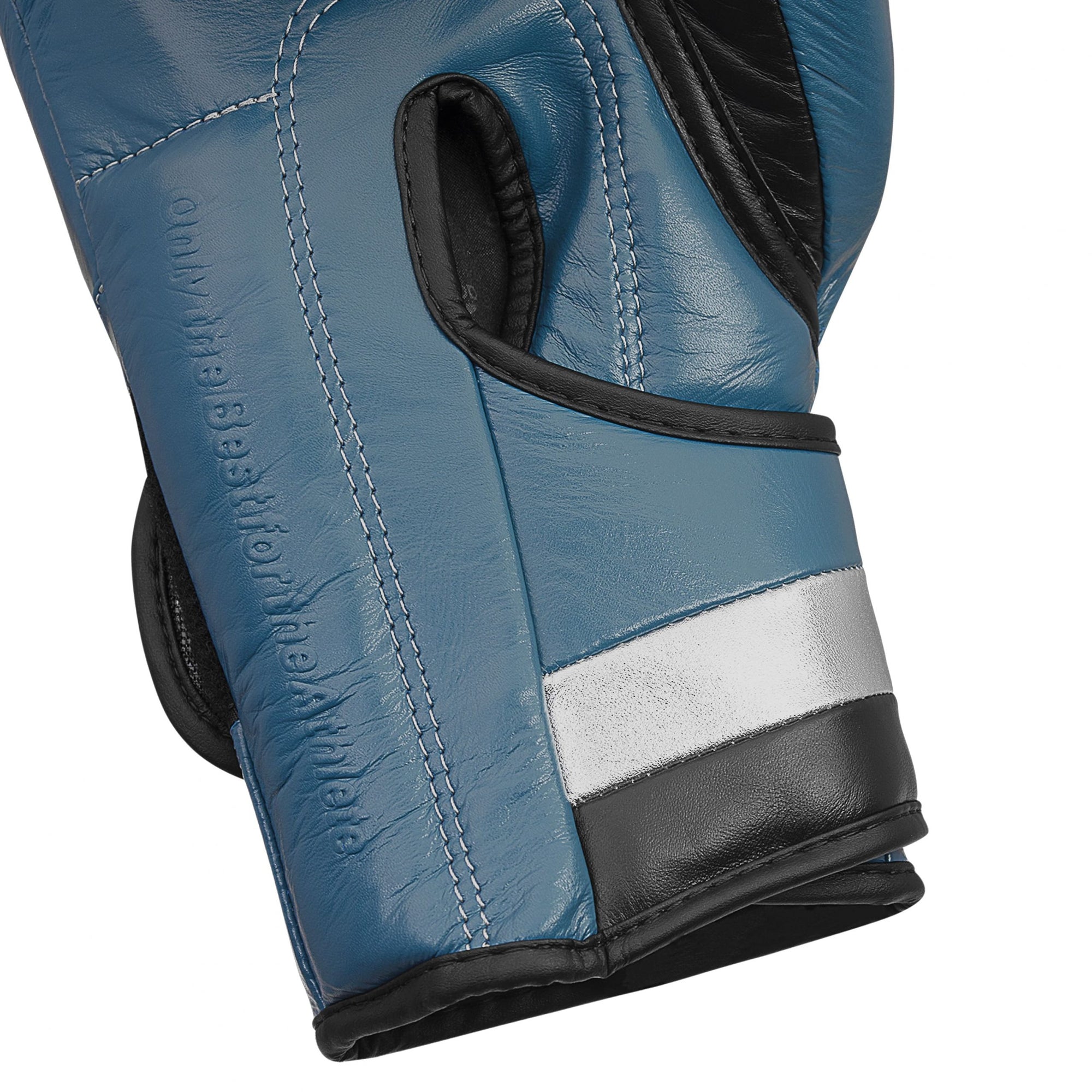 Blue and black boxing glove, limited edition adiSPEED 501.