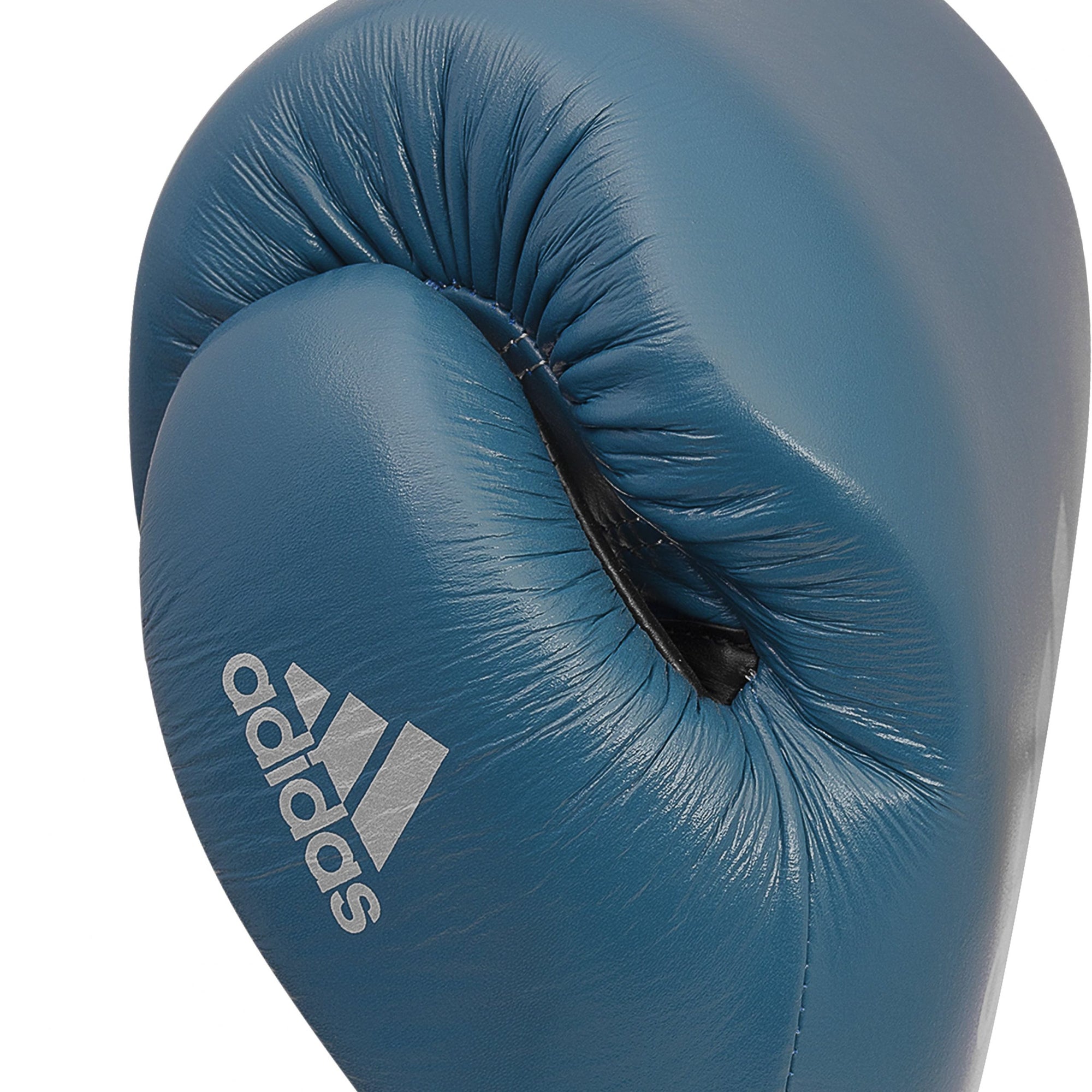 Blue boxing glove with logo, limited edition adiSPEED 501.