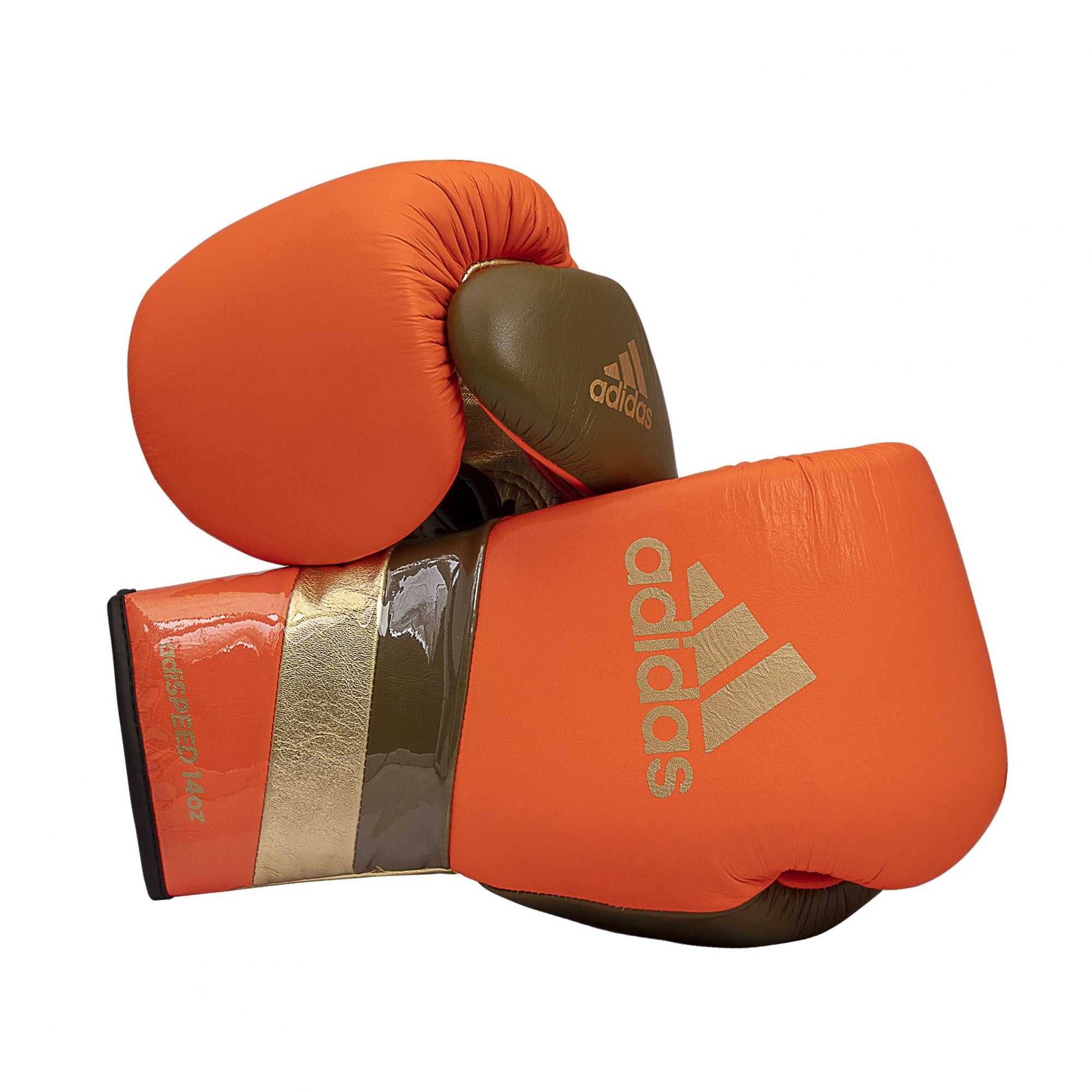 Pair of adiSPEED 500 PRO boxing gloves, limited edition.