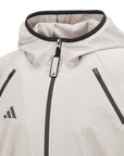 Close-up of a grey jacket for adidas Men's Hydrosuit adiSS23 in size XXXXL.