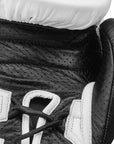 Close up of an adidas Hybrid 350 boxing training glove.