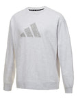 Grey sweatshirt with logo, Adidas Combat Sports Crewneck.