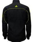 Black jacket with yellow stripes, adidas martial arts 3-stripes, size Child L.