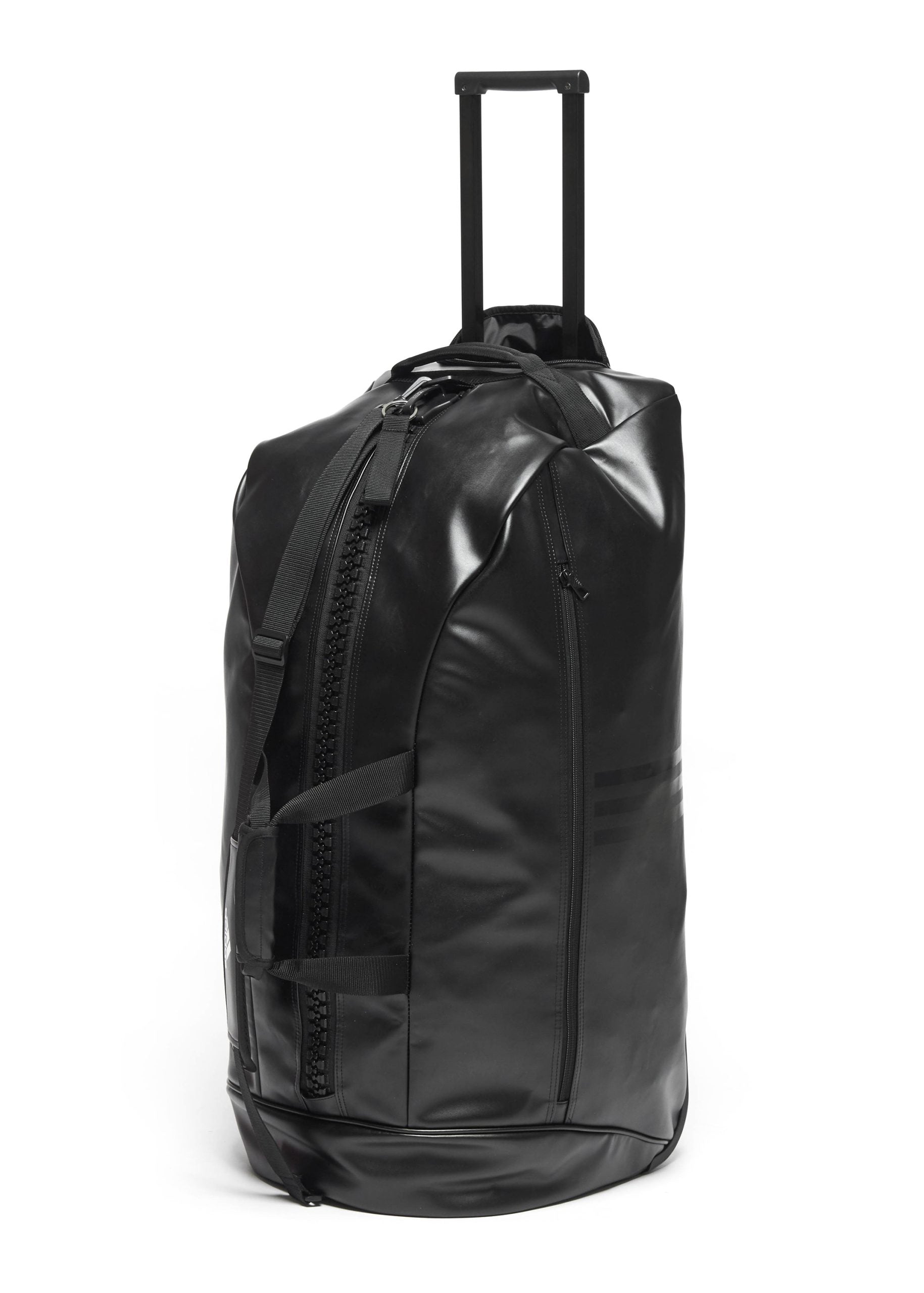 Adidas trolley bag, black with handle, part of karate gear.