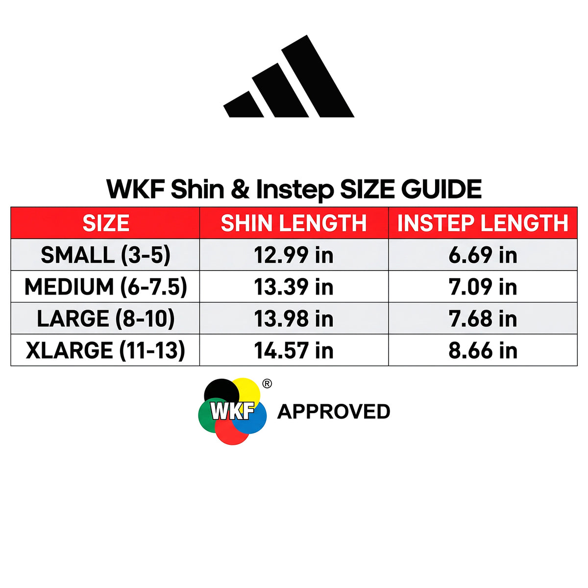 adidas Karate WKF Approved Shin & Instep Protector – adidas Combat Sports