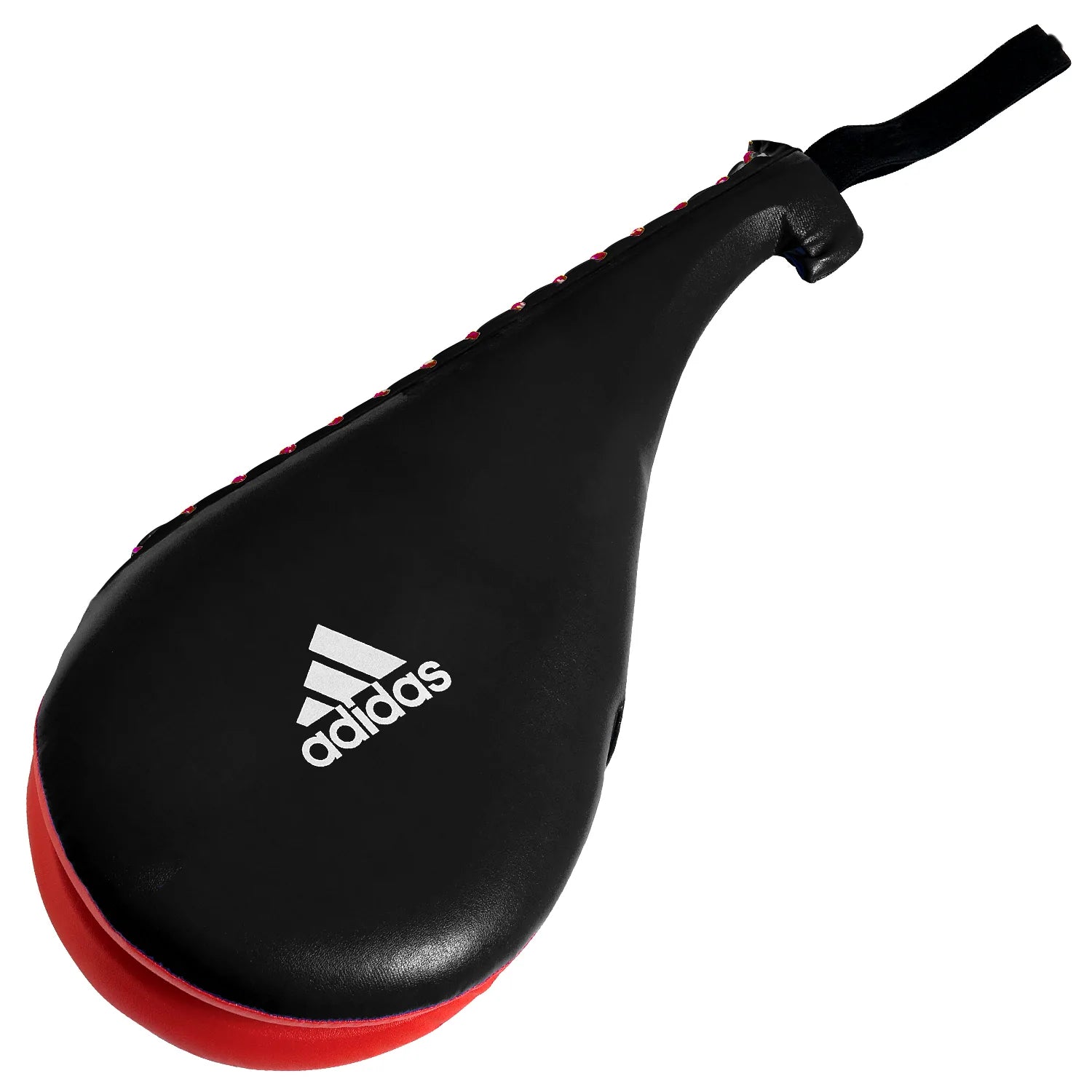 Black and red Adidas double kicking target for Taekwondo.