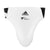 White and black thong for taekwondo sparring gear.