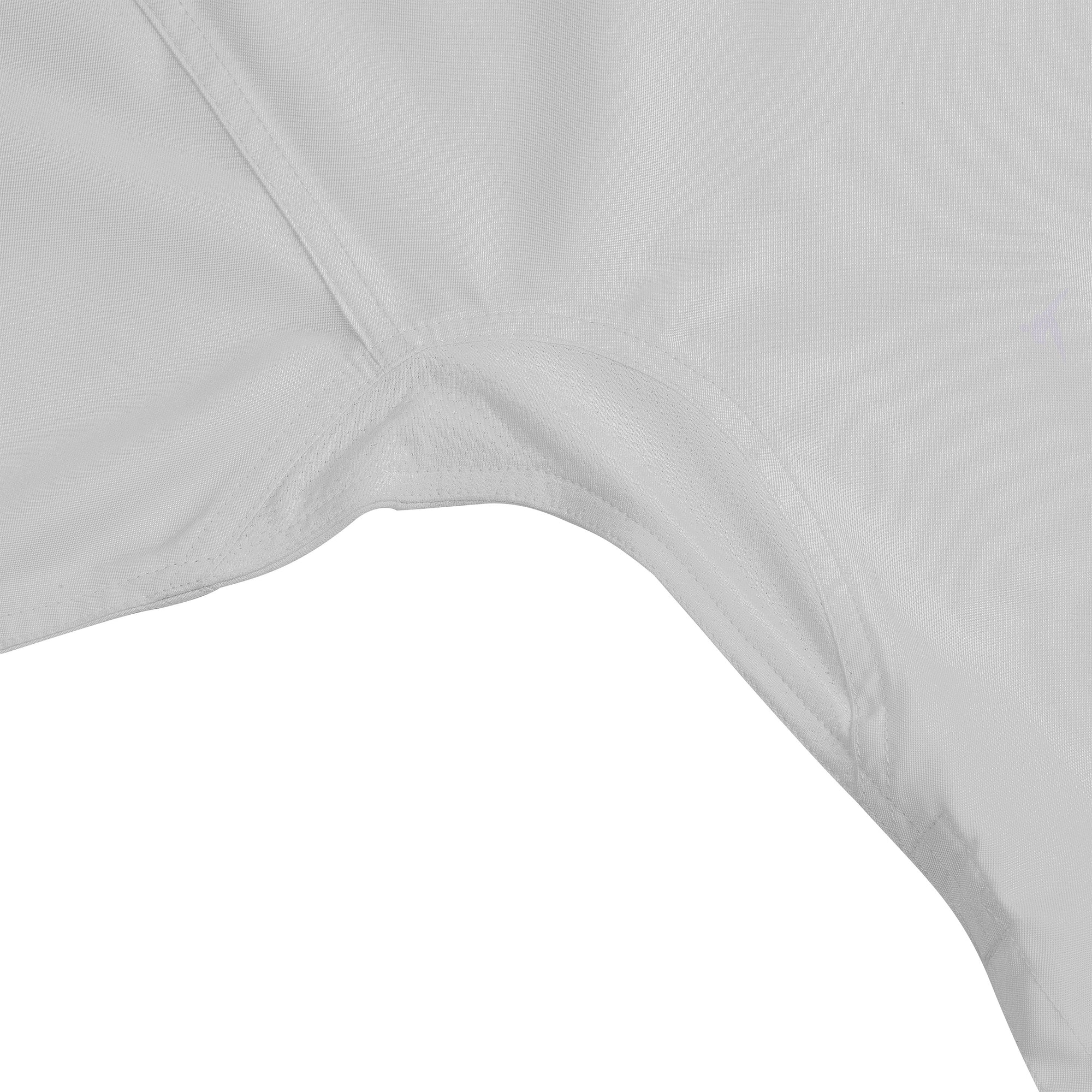 adidas Taekwondo V-Neck Uniform (TKD01)--White, Black, Red/Black, Blue/Black, Poom Trim