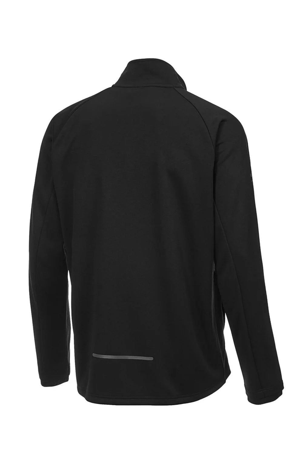 Black Adidas jacket with zipper for Taekwondo training.