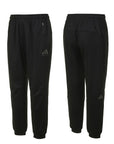 Pair of black Adidas pants for Taekwondo training.