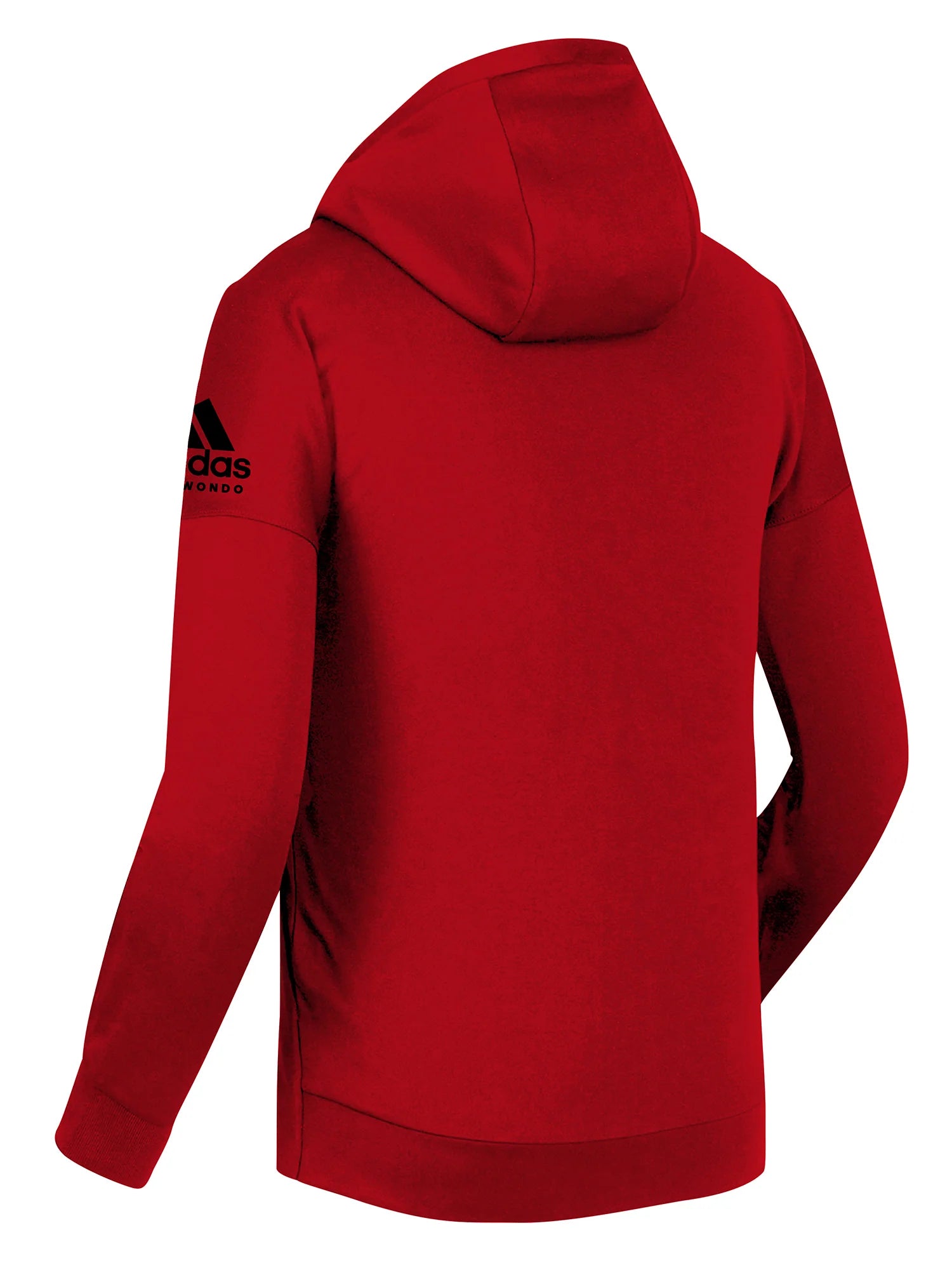 adidas Taekwondo Full Zipped Hooded Fleece Lined Sweatshirt Jacket