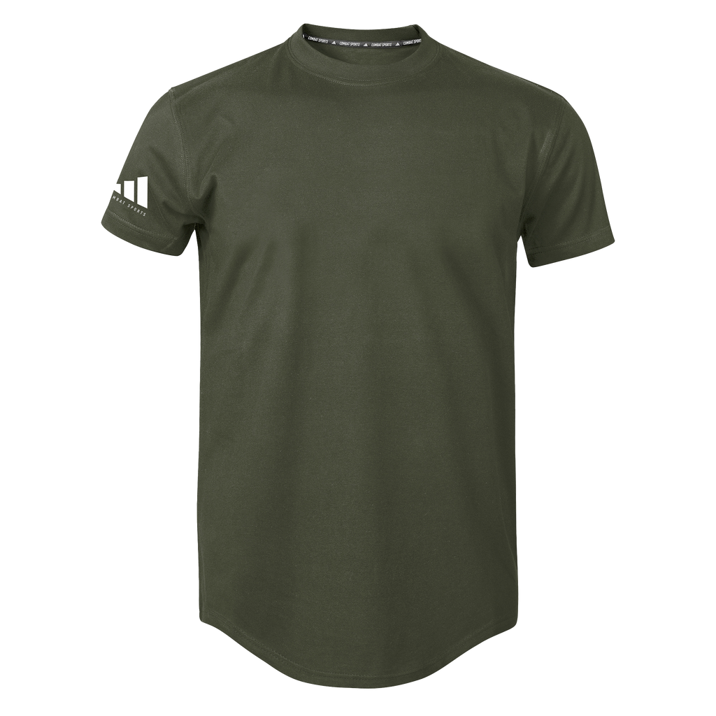 Poly-Cotton Rounded Hem Soft Shirt – adidas Combat Sports