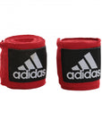 Red boxing wrist wraps, 4.5m length.