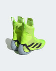 Bright green Speedex Ultra boxing sneakers.