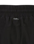 Close-up of Adidas Boxwear tech shorts in black color, size S.