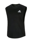 Black Adidas tank top with white text, size XXXL.