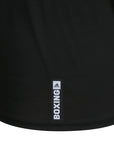 Close-up of black adidas tank top for boxing.