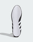 Black and white adidas BOX HOG II boxing shoe, size M7/W8.