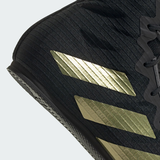 Adidas Box Hog 4 Shoes: Core Black/Gold Metallic – adidas