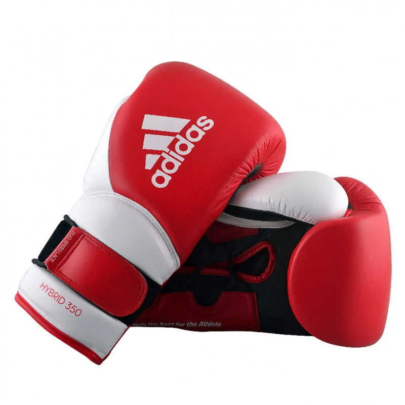 Pair of adidas boxing gloves.