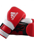 Pair of adidas boxing gloves.