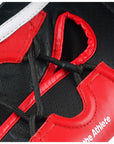 Close up of adidas Hybrid 350 boxing glove.