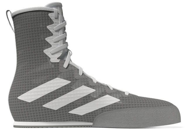 Grey and white boxing shoe, available in M11.5/W12.5 size.