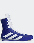 Blue and white boxing shoe, Lucid Blue and Cloud White color.