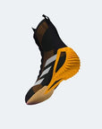 Black and yellow Speedex Ultra boxing shoe in size M08/W09.