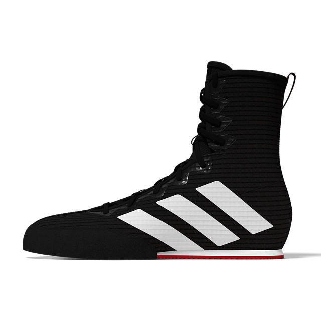 adidas Box Hog 4 Boxing Shoes - Black/White/Red