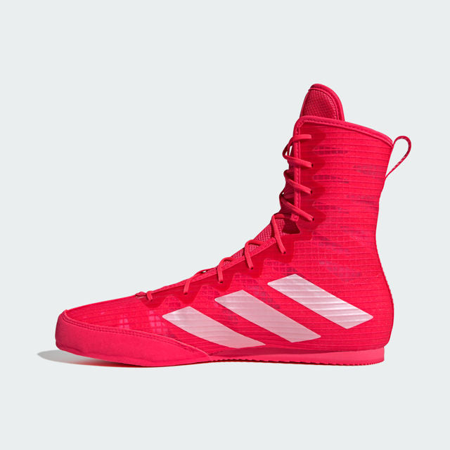 adidas Box Hog 4 Boxing Shoes - Red/White