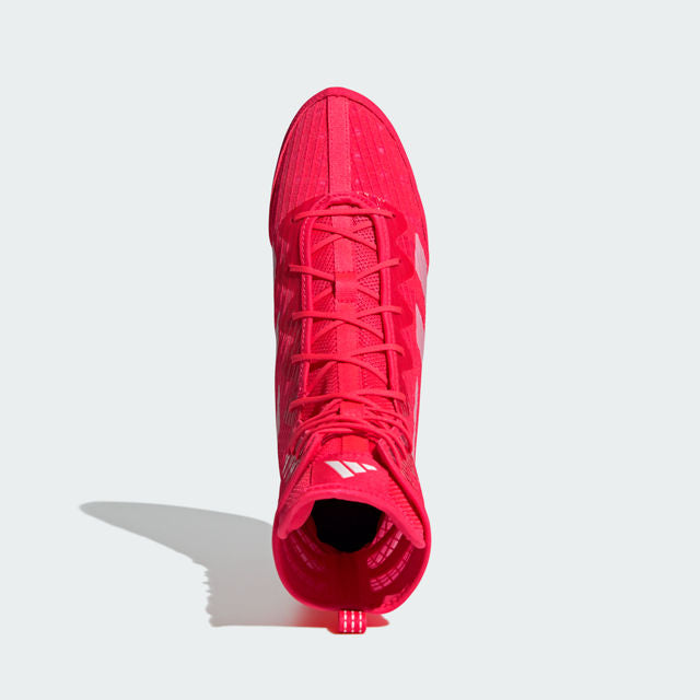 adidas Box Hog 4 Boxing Shoes - Red/White