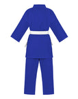 adidas Blue Karate Student Uniform Ultralight, Traditional Crossover, K150