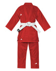 adidas Red Karate Student Uniform Ultralight, Traditional Crossover, K150