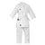 adidas White Karate Student Uniform Ultralight, Traditional Crossover, WKF Approved, K150