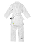 adidas White Karate Student Uniform Ultralight, Traditional Crossover, WKF Approved, K150