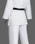 White martial arts uniform from adidas ADILIGHT.