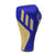 Blue and gold boxing glove from adidas Speed Tilt 750 Fight Gloves.