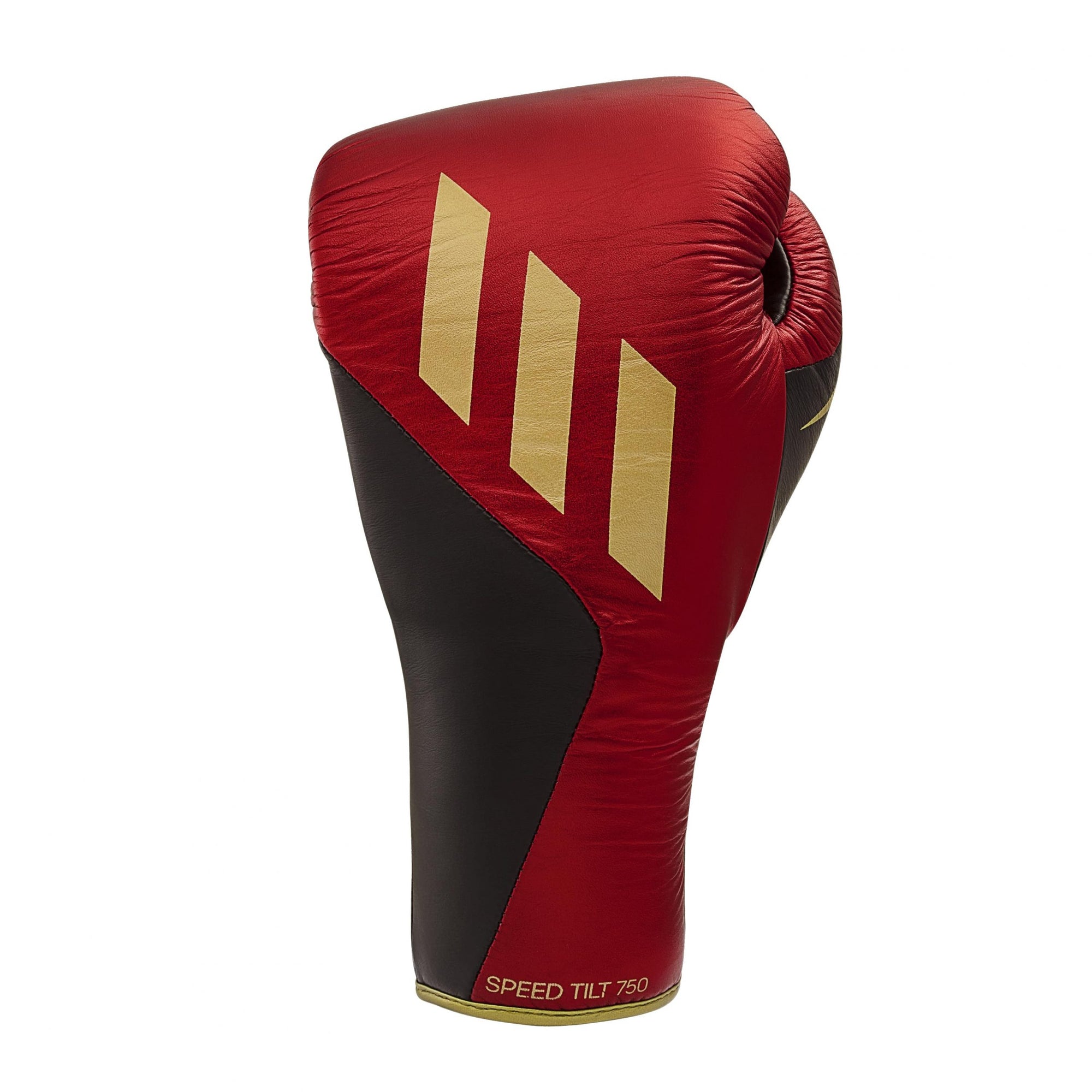 Red and black boxing glove for adidas Speed Tilt 750.