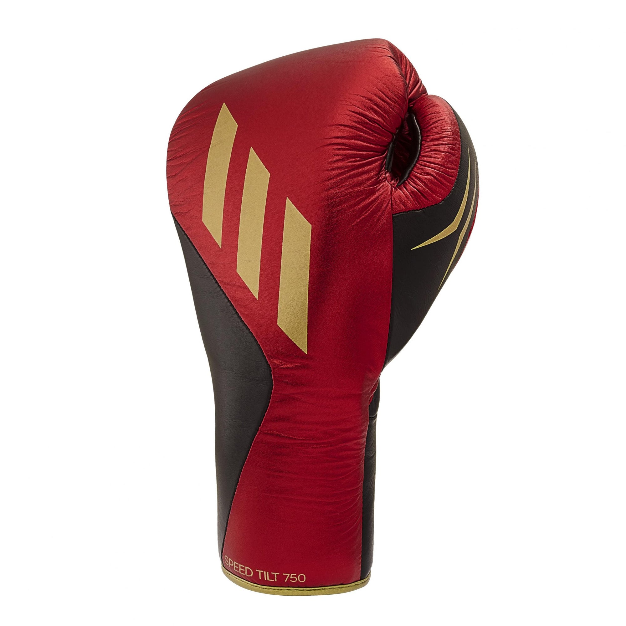 Red and black boxing glove for adidas Speed Tilt 750.