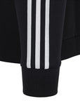 Close up of black jacket, Adidas Combat Sports.