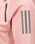 Close-up of a jacket, part of the adidas Women's Hydrosuit for boxing.