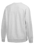 White sweatshirt with a white background, Adidas Crewneck.